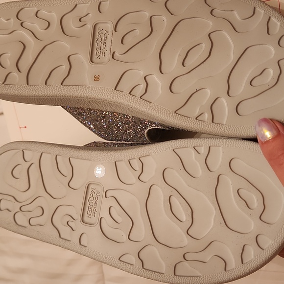 Alexander Mcqueen sparkle slides - Picture 2 of 3